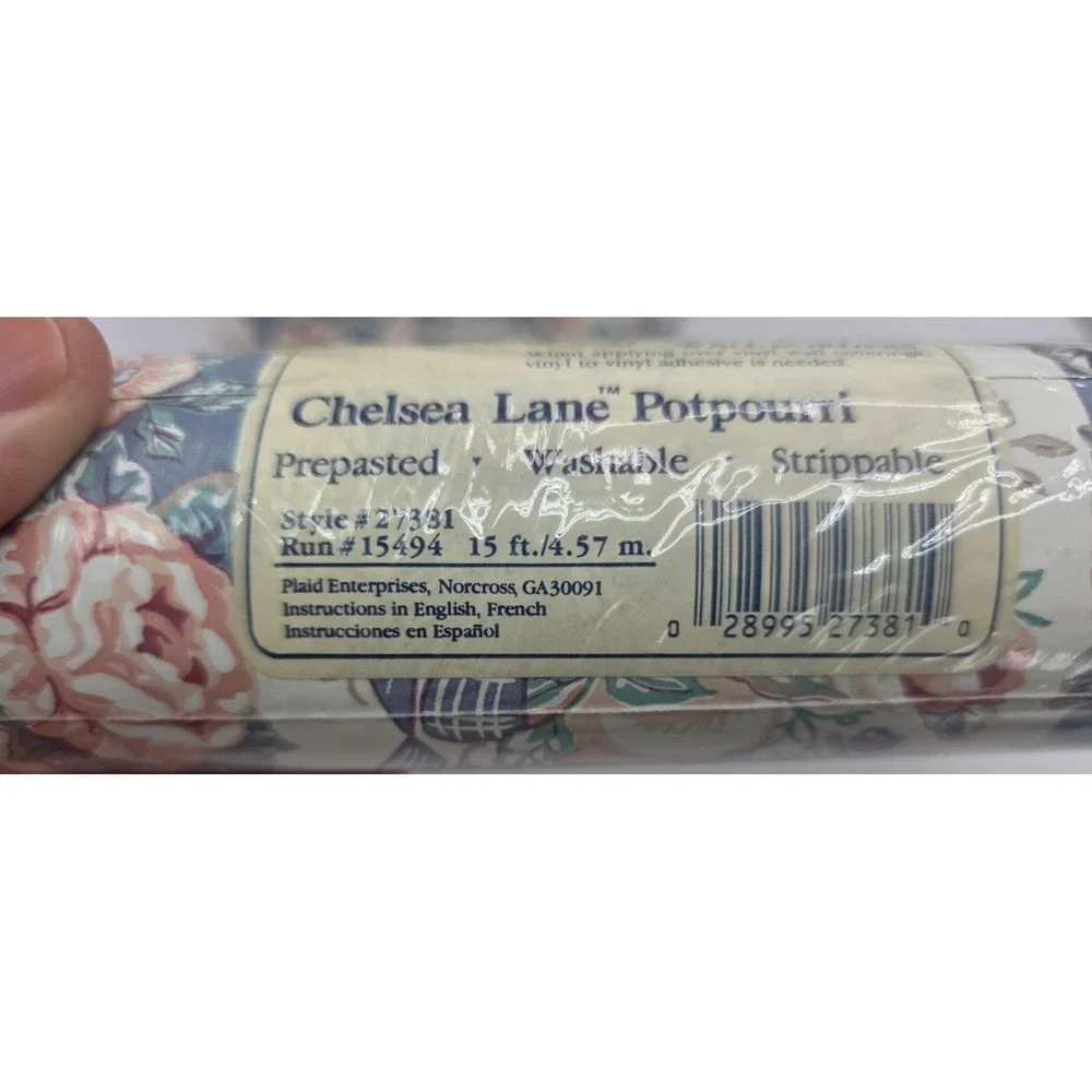 Wallpaper Border Country Chic Cottage Grandma Core Chelsea Lane 5 Rolls 6